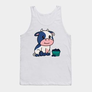 Blueberry Cow Tank Top
